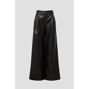 Saunders x RTR Black Faux Leather Pants